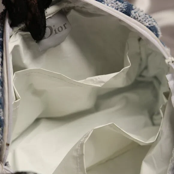 Y2K CHRISTIAN DIOR Terry Cloth Trotter Boston Bag - Picture 10 of 15